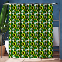 Hawaii Ghost Green Shower Curtain 60  x 72  (Medium) 