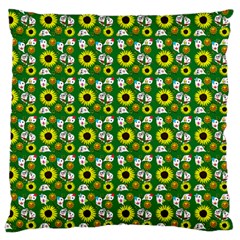 Hawaii Ghost Green Large Cushion Case (Two Sides)