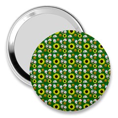 Hawaii Ghost Green 3  Handbag Mirrors