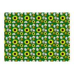 Hawaii Ghost Green Double Sided Flano Blanket (Mini) 