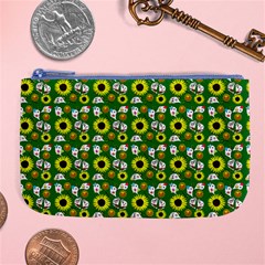 Hawaii Ghost Green Large Coin Purse