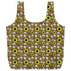 Hawaii Ghost Beige Full Print Recycle Bag (xl) by snowwhitegirl