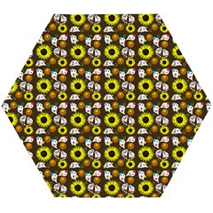 Hawaii Ghost Brown Wooden Puzzle Hexagon by snowwhitegirl