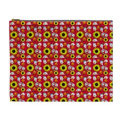 Hawaii Ghost Red Cosmetic Bag (xl)