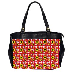 Hawaii Ghost Red Oversize Office Handbag (2 Sides) by snowwhitegirl