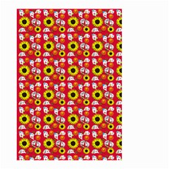 Hawaii Ghost Red Small Garden Flag (two Sides) by snowwhitegirl