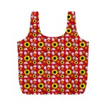 Hawaii Ghost Red Full Print Recycle Bag (M) Front