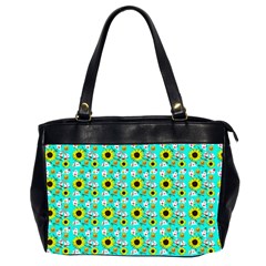 Hawaii Ghost Aqua Oversize Office Handbag (2 Sides) by snowwhitegirl