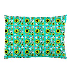 Hawaii Ghost Aqua Pillow Case (two Sides) by snowwhitegirl