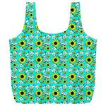 Hawaii Ghost Aqua Full Print Recycle Bag (XXXL) Front