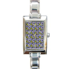 Hawaii Ghost Blue Rectangle Italian Charm Watch by snowwhitegirl