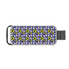 Hawaii Ghost Blue Portable Usb Flash (two Sides) by snowwhitegirl