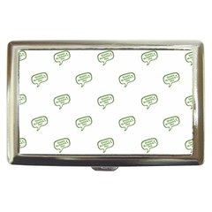 Happy St Patricks Day Symbol Motif Pattern Cigarette Money Case