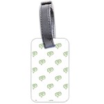 Happy St Patricks Day Symbol Motif Pattern Luggage Tag (two sides) Front