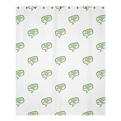 Happy St Patricks Day Symbol Motif Pattern Shower Curtain 60  X 72  (medium)  by dflcprintsclothing