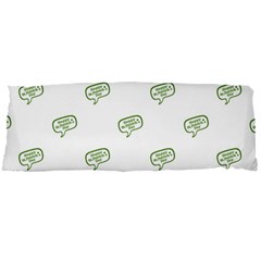 Happy St Patricks Day Symbol Motif Pattern Body Pillow Case Dakimakura (two Sides) by dflcprintsclothing