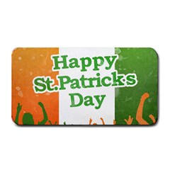 Happy St Patricks Day Design Medium Bar Mats by dflcprintsclothing