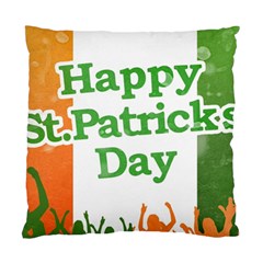 Happy St Patricks Day Design Standard Cushion Case (one Side)