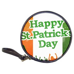 Happy St Patricks Day Design Classic 20-cd Wallets by dflcprintsclothing