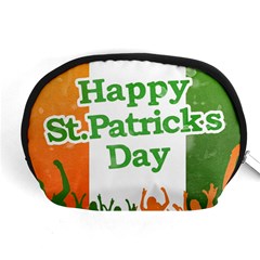 Happy St Patricks Day Design Accessory Pouch (medium)