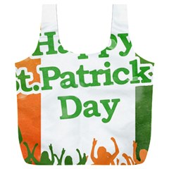 Happy St Patricks Day Design Full Print Recycle Bag (xxl) by dflcprintsclothing