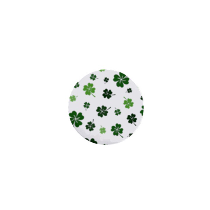 St Patricks day pattern 1  Mini Magnets