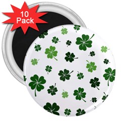 St Patricks day pattern 3  Magnets (10 pack) 