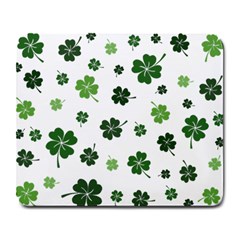 St Patricks Day Pattern Large Mousepads by Valentinaart