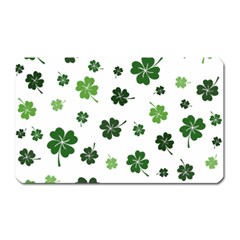 St Patricks Day Pattern Magnet (rectangular) by Valentinaart