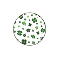 St Patricks Day Pattern Hat Clip Ball Marker (4 Pack) by Valentinaart