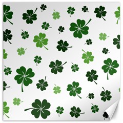 St Patricks day pattern Canvas 20  x 20 