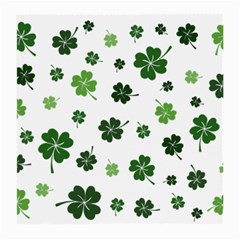 St Patricks Day Pattern Medium Glasses Cloth (2 Sides) by Valentinaart