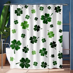 St Patricks Day Pattern Shower Curtain 60  X 72  (medium)  by Valentinaart