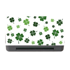 St Patricks Day Pattern Memory Card Reader With Cf by Valentinaart