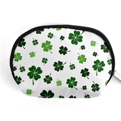 St Patricks Day Pattern Accessory Pouch (medium) by Valentinaart