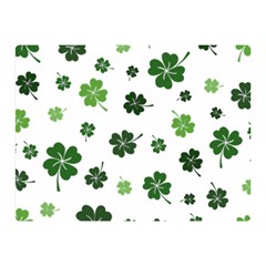 St Patricks Day Pattern Double Sided Flano Blanket (mini)  by Valentinaart