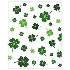 St Patricks Day Pattern Drawstring Bag (small) by Valentinaart