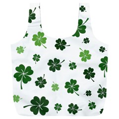 St Patricks Day Pattern Full Print Recycle Bag (xxl) by Valentinaart