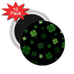 St Patricks Day 2 25  Magnets (10 Pack)  by Valentinaart