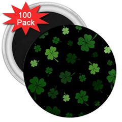 St Patricks Day 3  Magnets (100 Pack) by Valentinaart