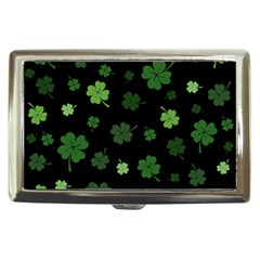 St Patricks Day Cigarette Money Case by Valentinaart