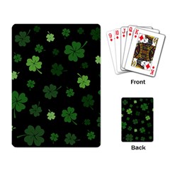 St Patricks Day Playing Cards Single Design (rectangle) by Valentinaart