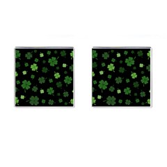 St Patricks Day Cufflinks (square) by Valentinaart