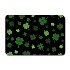 St Patricks Day Small Doormat  by Valentinaart