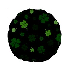 St Patricks Day Standard 15  Premium Round Cushions by Valentinaart