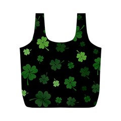 St Patricks Day Full Print Recycle Bag (m) by Valentinaart