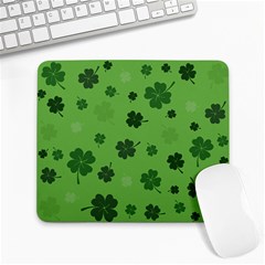 St Patricks Day Large Mousepads by Valentinaart