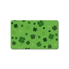 St Patricks Day Magnet (name Card) by Valentinaart