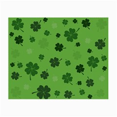 St Patricks Day Small Glasses Cloth by Valentinaart