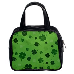 St Patricks Day Classic Handbag (two Sides) by Valentinaart